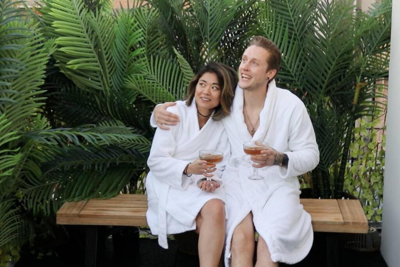 Nyc Skyline Views, Sauna & Rooftop - Romantic Escape At "Brooklyn Bay Lofts" New York Eksteriør bilde