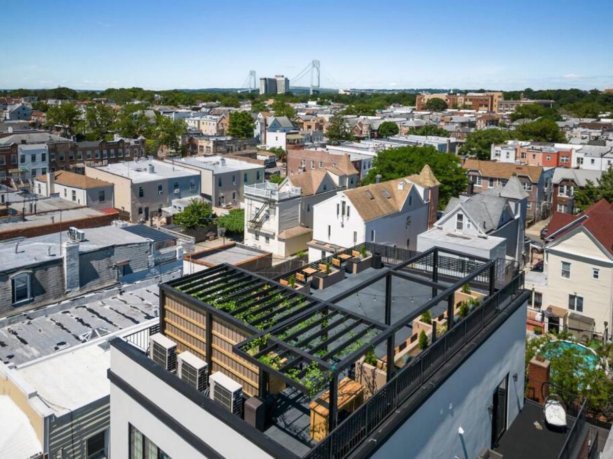 Nyc Skyline Views, Sauna & Rooftop - Romantic Escape At "Brooklyn Bay Lofts" New York Eksteriør bilde