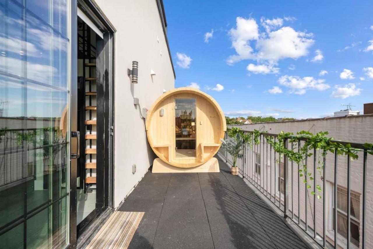 Nyc Skyline Views, Sauna & Rooftop - Romantic Escape At "Brooklyn Bay Lofts" New York Eksteriør bilde