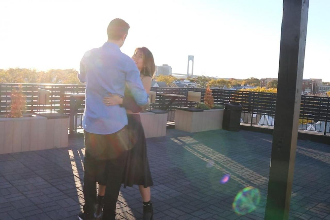 Nyc Skyline Views, Sauna & Rooftop - Romantic Escape At "Brooklyn Bay Lofts" New York Eksteriør bilde